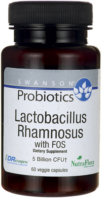 SWANSON Probiotyk Lactobacillus Rhamnosus 60 kaps.
