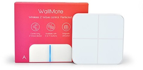 Aeotec WallMote Quad, radiowy przełącznik ścienny z 4 przyciskami (ZW130-C)
