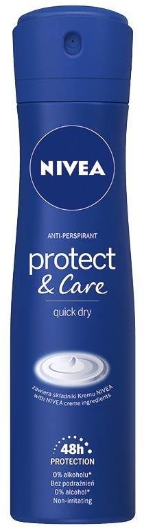 Nivea Protect & Care antyperspirant spray 150ml 94016-uniw