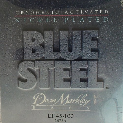 Dean Markley 311380 2672 A akcesoria LT 45  100 gitara Steel NPS Bass Niebieski DM2672A