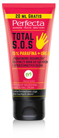 DAX Cosmetics Total S.O.S Parafinowe rękawiczki odżywczy krem do rąk, Parafina, UREA, 80 ml 5900525057730