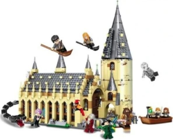 LEGO Pan i Pani Gadżet Pan i Pani Gadżet Klocki Zamek Hogwart 983 Pasuje do RE-322