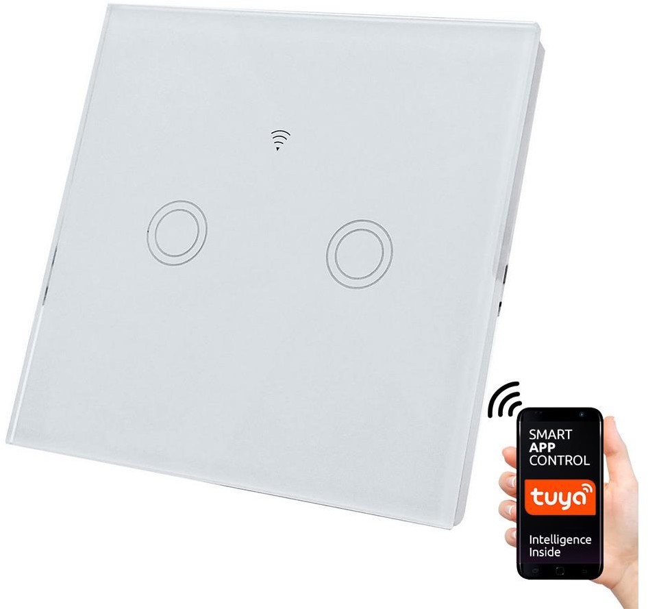 Greenlux Domowy przełącznik SWITCH 2x1000W/5A Wi-Fi