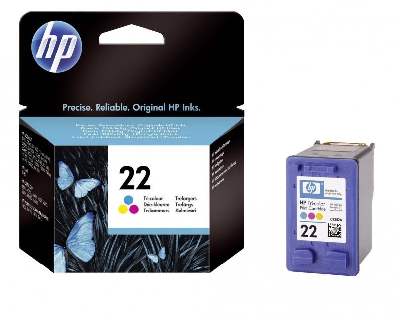 HP HP Tusz nr 22 C9352AE Kolor 5ml