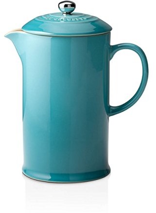 Le Creuset zaparzacz do kawy, ceramiczny, z metalowym filtrem tłokowym, 750 ml, karaiby, 26 cm 91028200490000