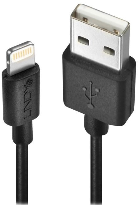 Lindy 31321 Kabel USB Apple Lightning 2m LY-31321
