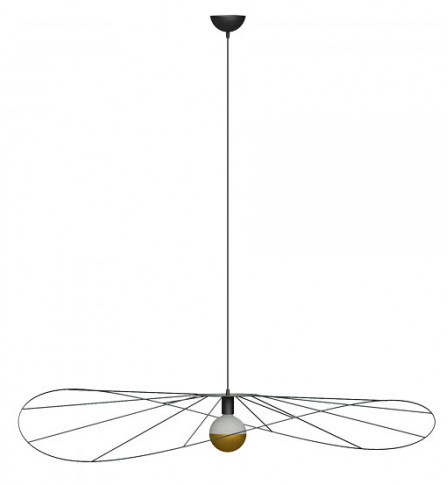 Czarna industrialna lampa wisząca 70 cm L5-E92