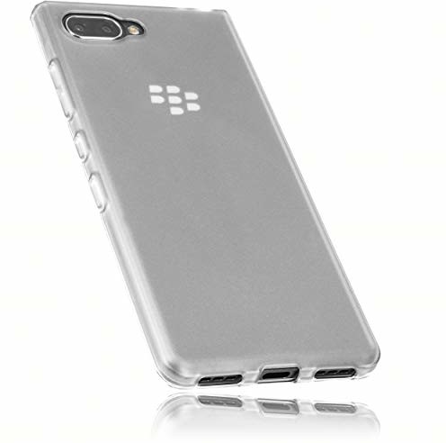 Mumbi Etui kompatybilne z BlackBerry KEY2 LE etui na telefon komórkowy, czarne BlackBerry KEY2 LE