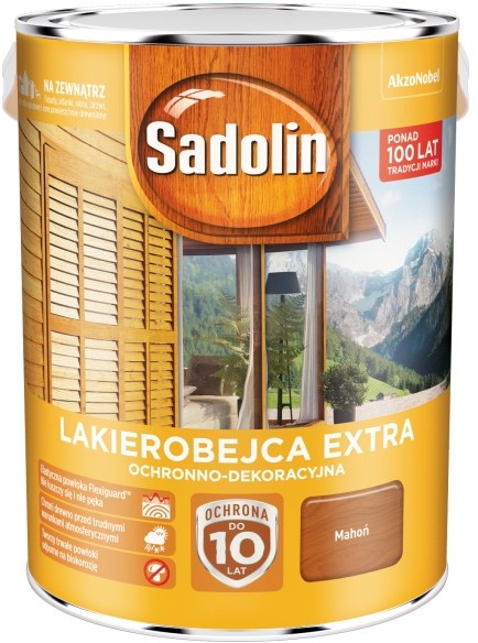 Sadolin Lakierobejca Extra Mahoń 5 l