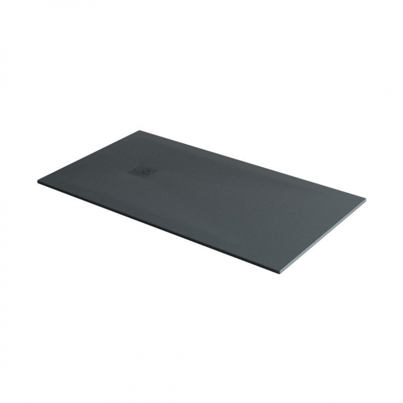 Actima Arda Brodzik prostokątny 160x90 cm beton