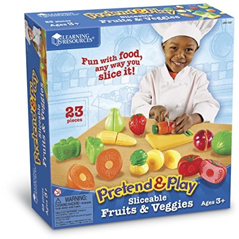Learning Resources schneidbares gra owoców i warzyw, LER7287