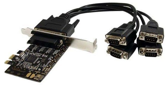 StarTech com com 4 Port RS232 PCI Express PEX4S553B