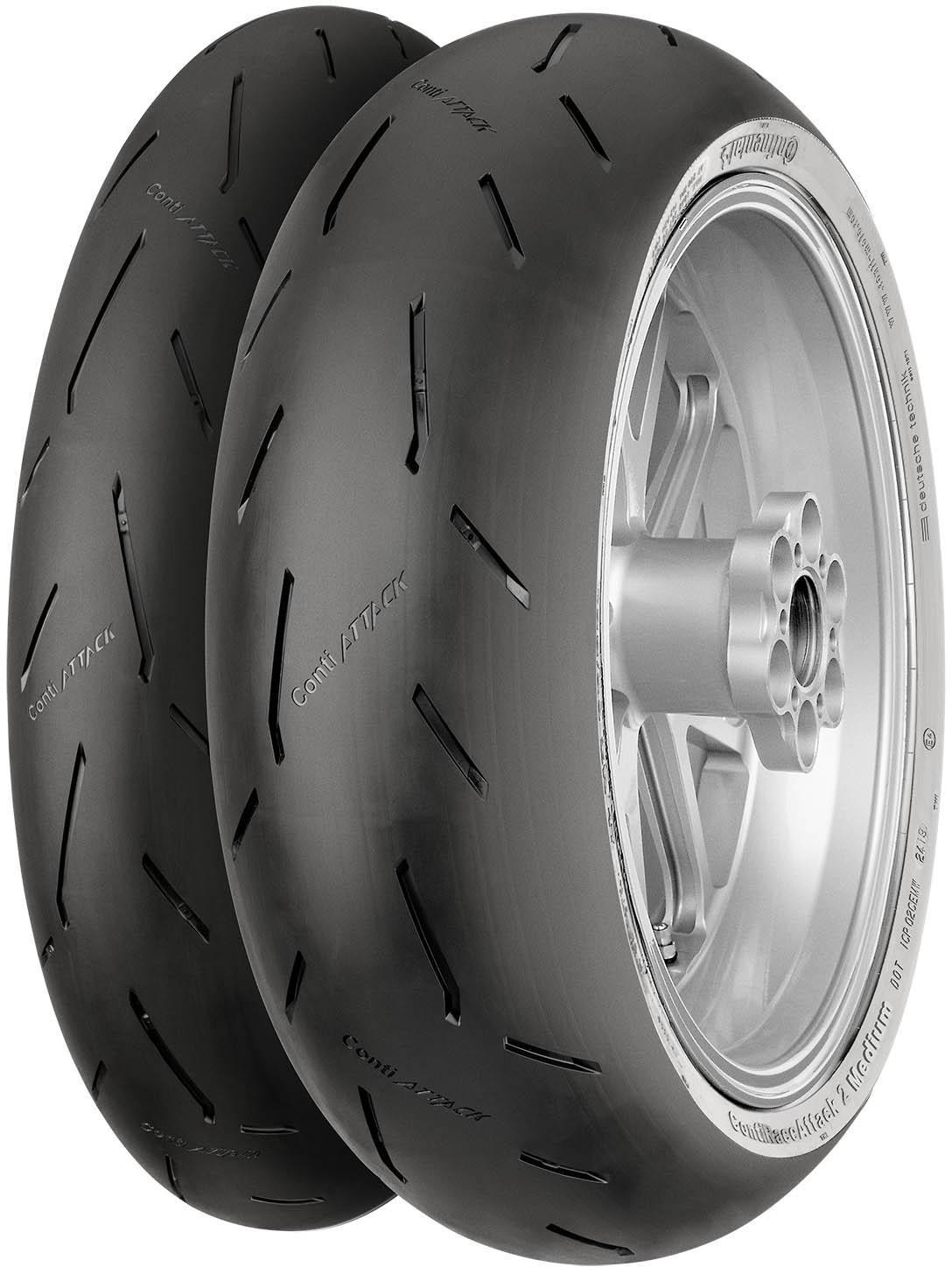 Continental ContiRaceAttack 2 180/60 ZR17 TL 75W tylne koło M/C Mieszanki gumowej medium