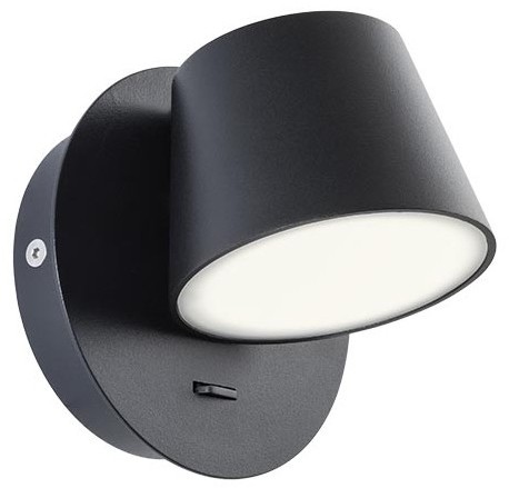 Redo Redo 01-1739 - LED Kinkiet SHAKER LED/6W/230V czarny