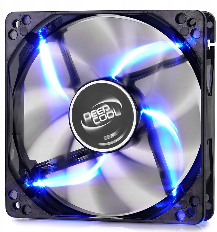 Wentylator 120mm Wind Blade niebieskie diody Led