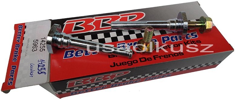 BetterBrakeParts Prowadnice tylnego zacisku hamulcowego Dodge Grand Caravan 2012 14255