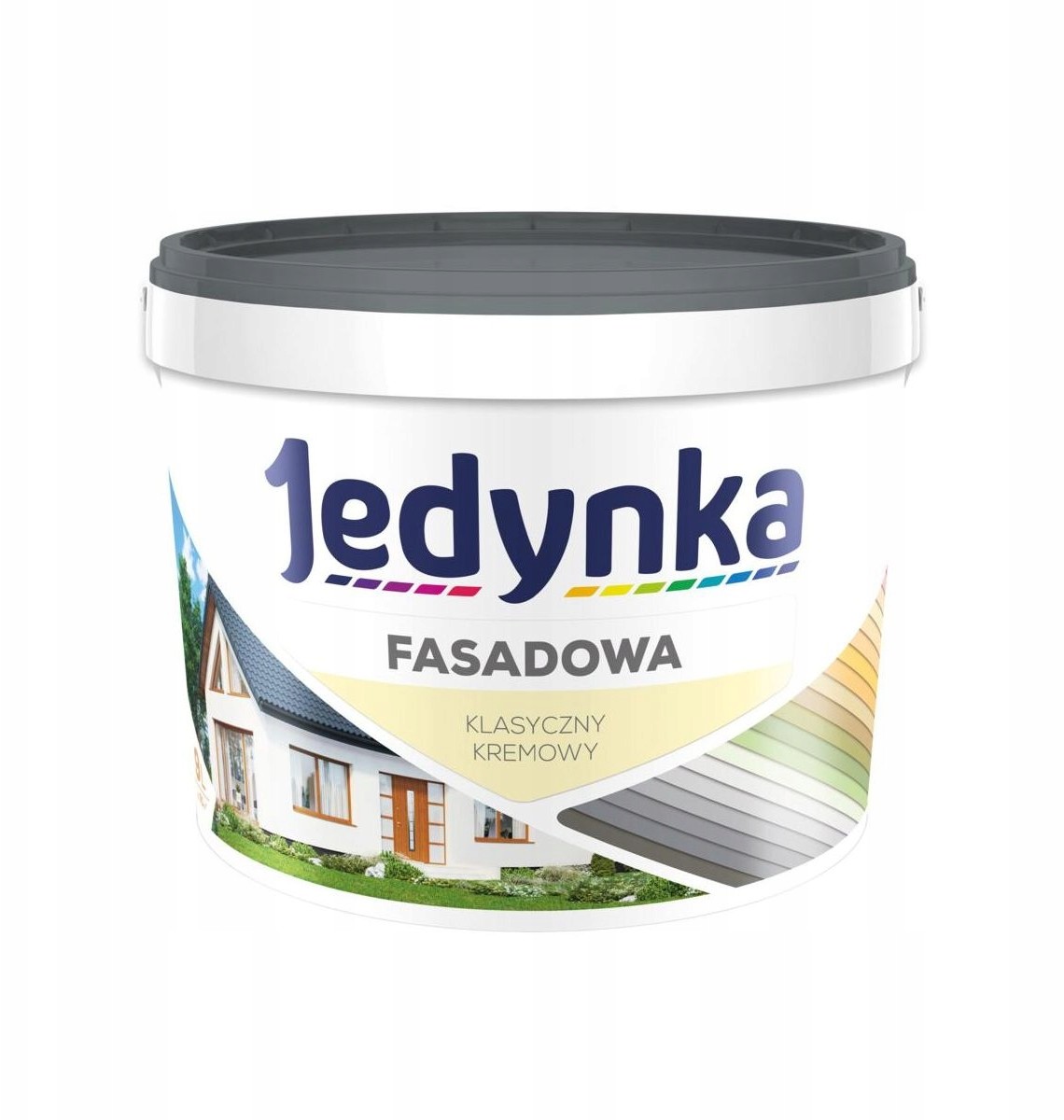 Farba elewacyjna Fasadowa 9 l Klasyczny kremowy