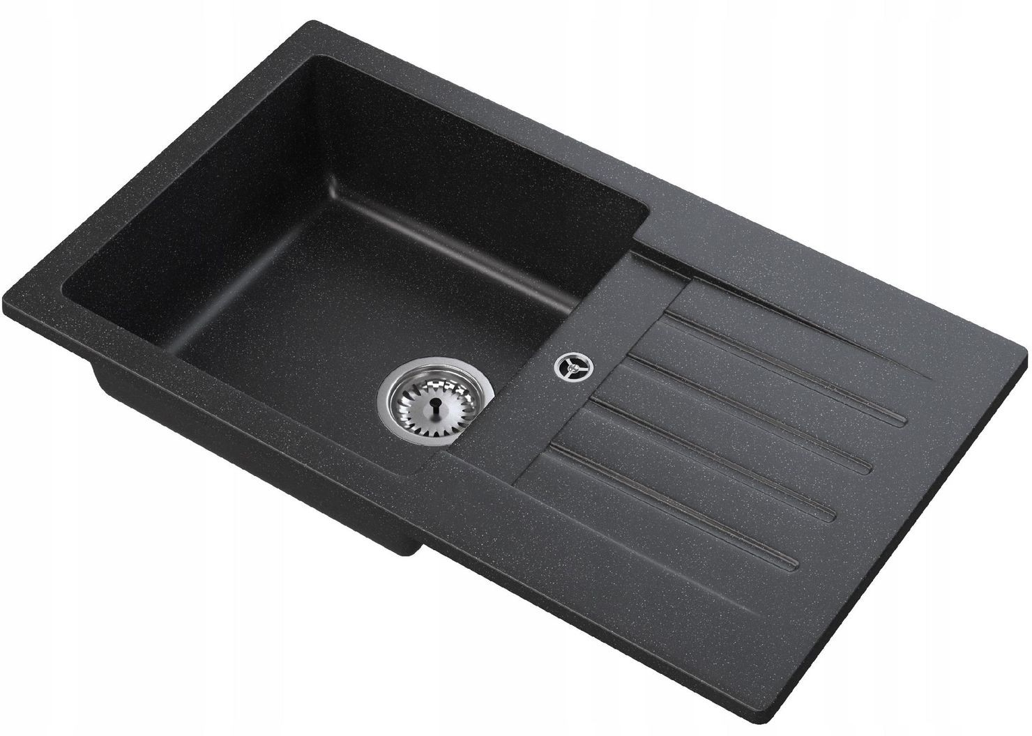 ZLEWOZMYWAK ZLEW GRANITOWY TRIX JEDNOKOMOROWY