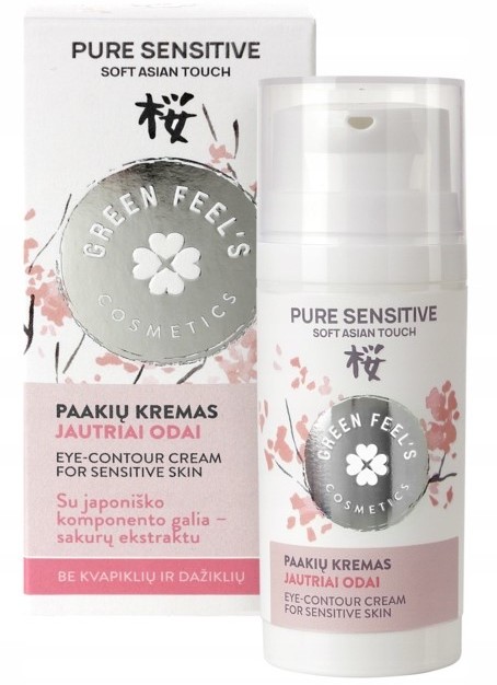 Green Feel's Green Feels Green Feels Pure Sensitive Krem pod oczy do skóry wrażliwej 30ml 53600-uniw