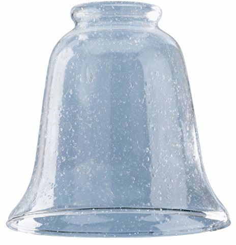 Westinghouse Lighting 81095 parasol z przezroczystego szkła ziarnistego.