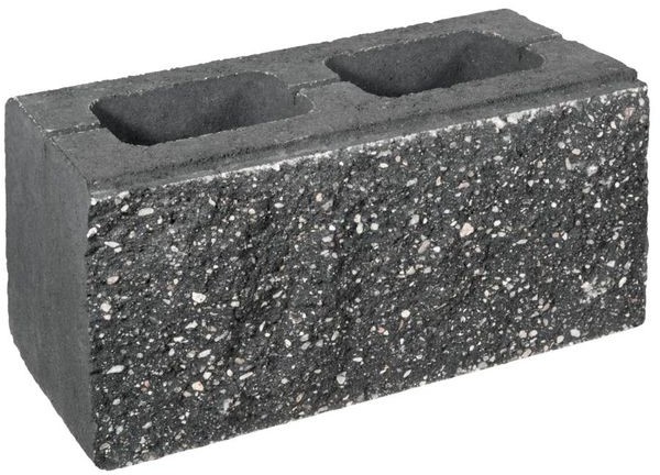 ZIEL-BRUK Pustak ścienno-cokołowy DWUSTRONNIE ŁUPANY 39x20x19cm ZIEL-BRUK