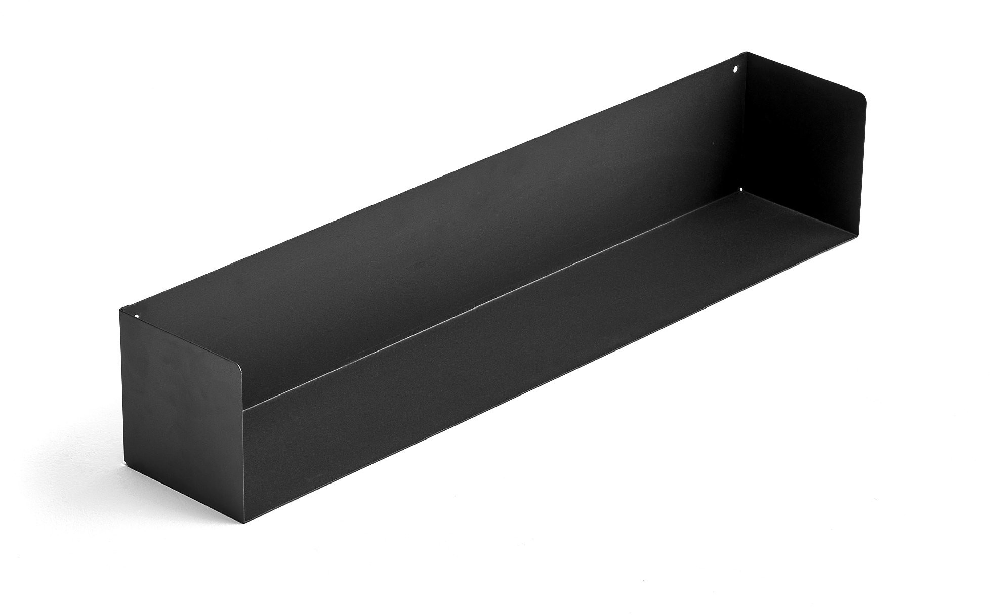 AJ Produkty Półka do ścianki ZIP / ZONE, 764x140 mm, czarny