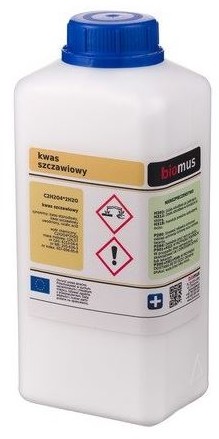 Biomus Kwas szczawiowy 1kg BIOMUS