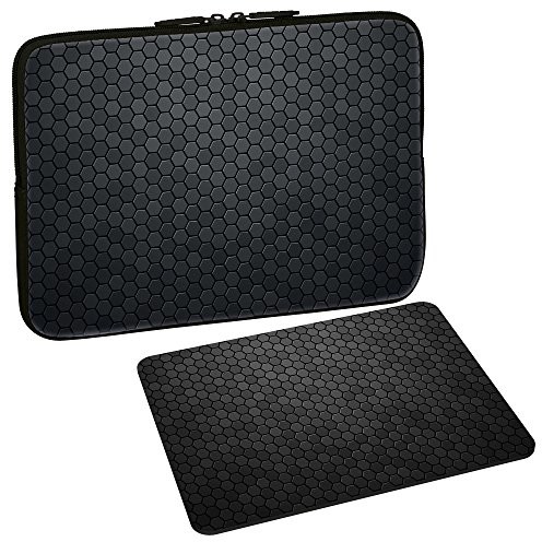 Pedea Designerski pokrowiec ochronny na notebook o przekątnej do 17,3 cala (43,9 cm) z designerską podkładką pod mysz, First One SET019-66060774