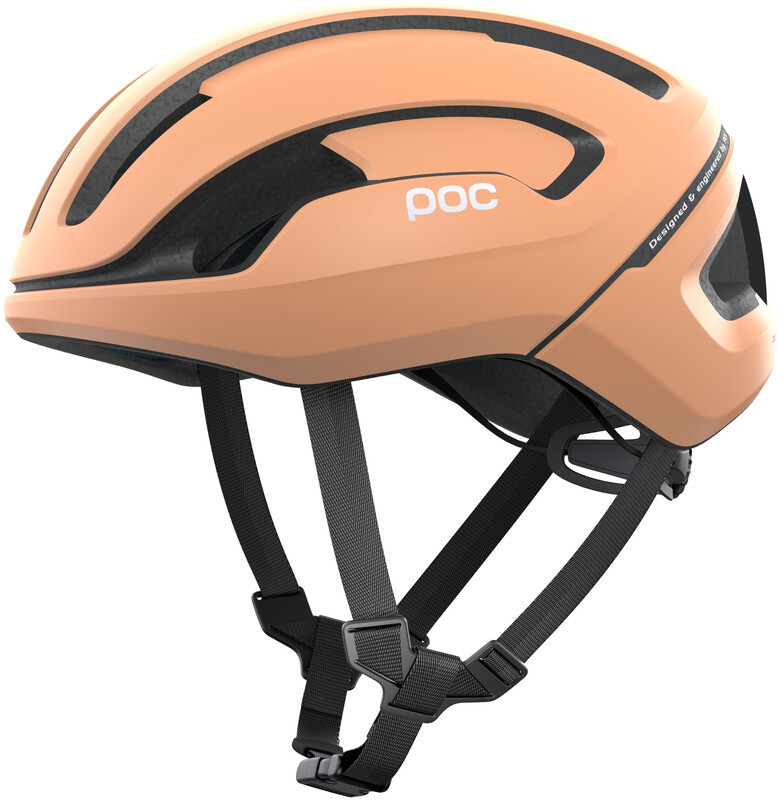 POC Omne Air Spin Kask rowerowy, light citrine orange matt L | 56-61cm 2021 Kaski szosowe PC107211216LRG1