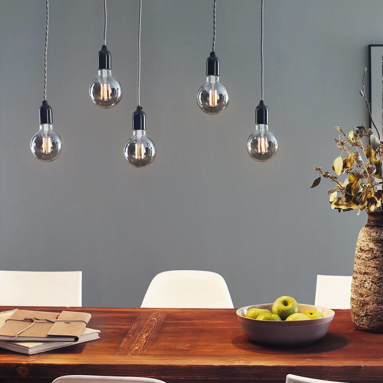 Paulmann żarówka LED E14 4W 1 800 K szkło dymione