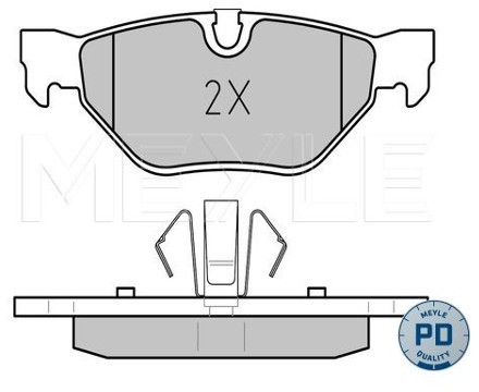 Wulf Gaertner Autoparts Zestaw klocków hamulcowych, hamulce tarczowe Wulf Gaertner Autoparts 025 239 2617/PD