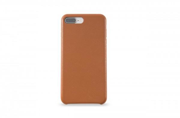 KMP Leather Case do iPhone 7 Plus/8 Plus skórzane brązowe
