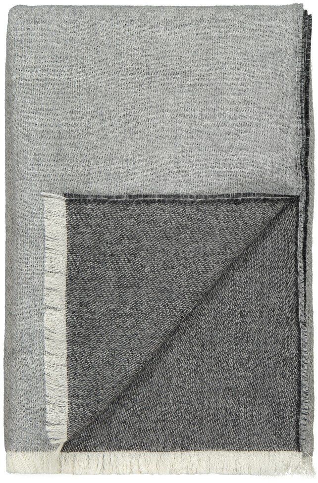 Elvang Pled wełniany Elvang Venice White/Grey