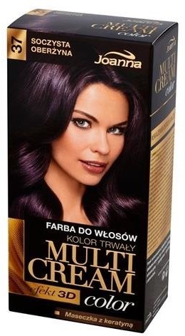 Joanna Multi Cream Color farba do włosów 37 Soczysta Oberżyna 62364-uniw