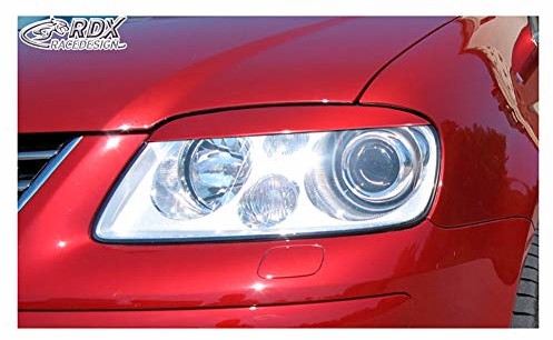 RDX Racedesign Osłony reflektorów Volkswagen Touran 1T 2003-2006 & Caddy 2004-2010 (ABS) RDSB063
