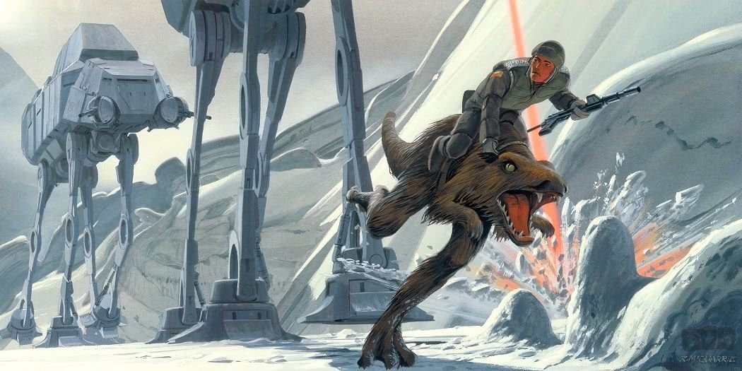 Komar Fototapeta Star Wars Classic RMQ Hoth Battle Ground DX10-054 DX10-054