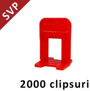 SVP Klipy wyrównujące płytki System SVP 1,5 mm 2000 szt 10472