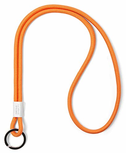 Pantone Pantone Designerska smycz na klucze Key Chain Long, breloczek do kluczy, wytrzymały i kolorowy, 021C, nylon, pomarańczowy 021, długi 101310021