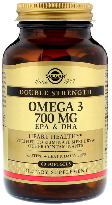 Solgar Double Strength Omega 3 700mg EPA&DHA 60caps