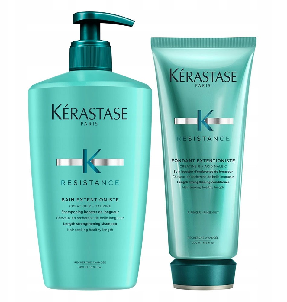 Kerastase Extentioniste Szampon 500ml Odżywka 200