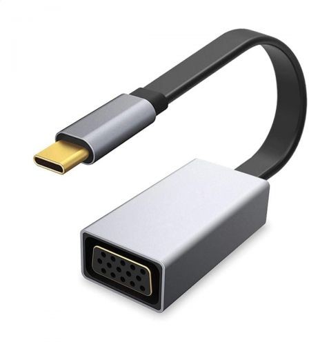 Brak PLATINET MULTIMEDIA ADAPTER Type-C to VGA 1080 60Hz [44711]