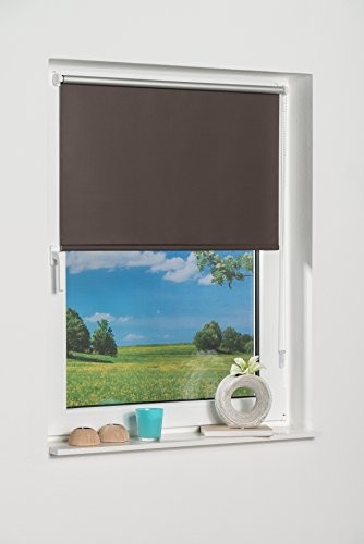 K-home K-Home Mini mocowana na zaciski roleta przyciemnienie + + + + + +, brązowy, 60x150 cm 541850-3