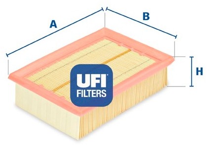 UFI FILTERS Filtr powietrza FILTERS 30.066.00