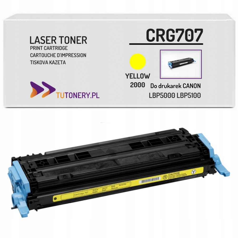 Toner do Canon 707 Y I-Sensys LBP-5100