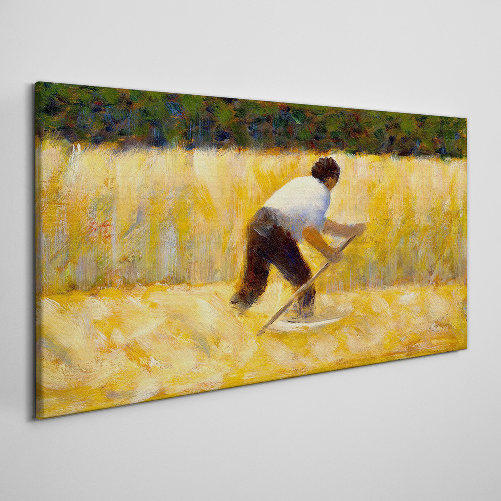 PL Coloray Obraz Canvas Mower Seurat 100x50cm