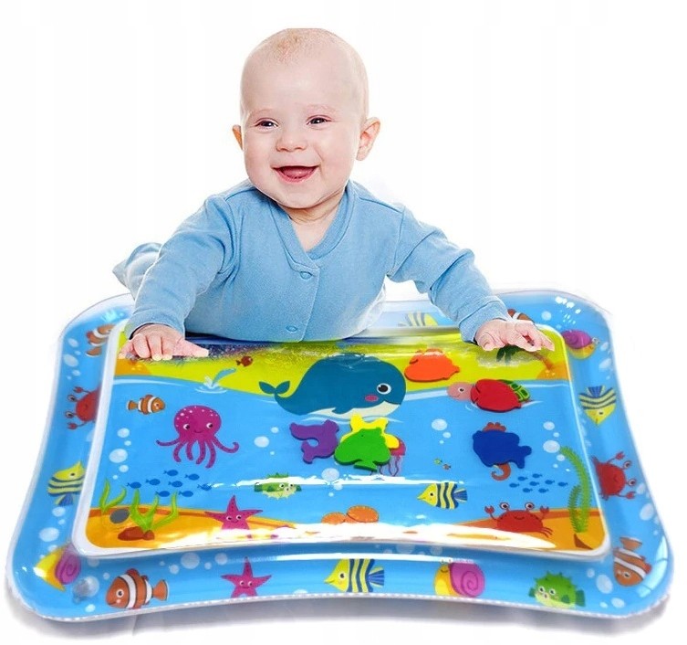 Dmuchana Mata Wodna Sensoryczna Dla Niemowląt 68cm