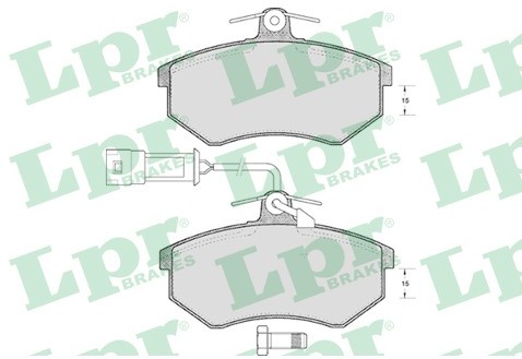 LPR Klocki hamulcowe - komplet 05P221