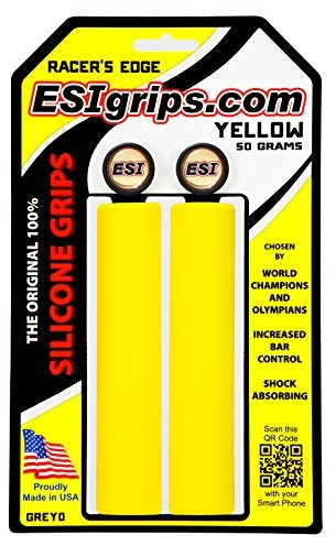 ESI Uchwyty  Racer kroki Edge, żółty ESI_RACEJ