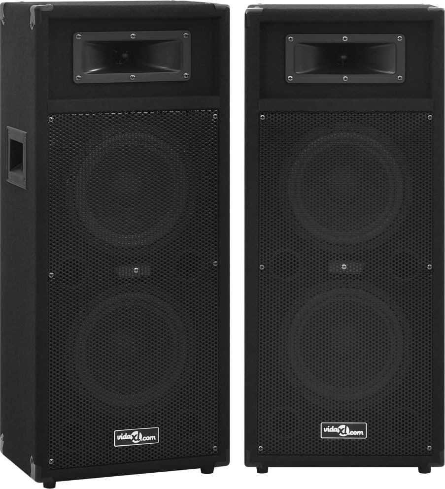 vidaXL Profesjonalne sceniczne głośniki pasywne HiFi 2 szt. 1000 W