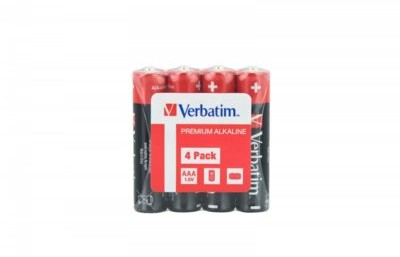 Verbatim Bateria alkaliczna LR3 AAA 4szt shrink 49500